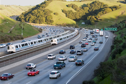 Photo of a freeway