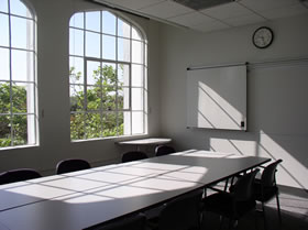 Photo of one of the conference rooms.