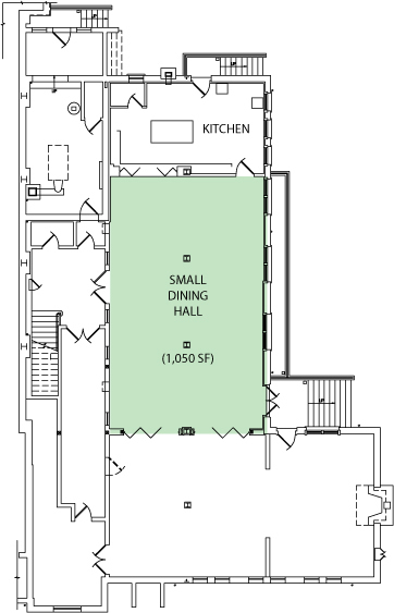 Photo of the basement plan.